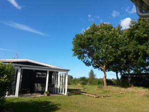 Sommerhuslykke - morgensol og mere havkig
