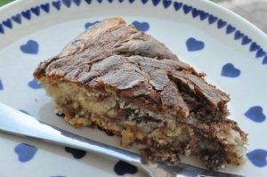 Banankage med Nutella - nem lækker kage 