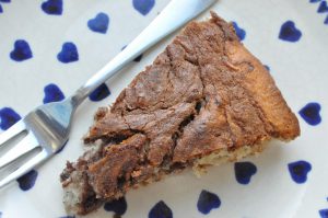 Banankage - lækker banan kage med Nutella