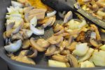 Løg og champignon svites