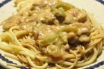 Mørbradbøffer med peberfrugt i pebersauce
