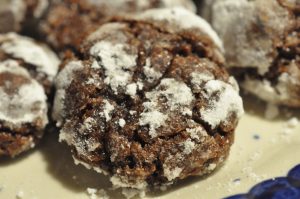 Bristede drømme krakelerede chokoladesmåkager