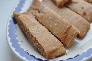 Karamelsnitter - svenske karamel småkager
