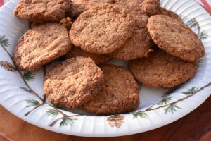Ingefær cookies med nellike – sprøde småkager