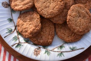 Ingefær cookies med nellike – sprøde småkager