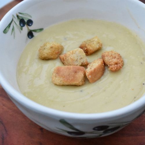 Blomkålssuppe med kartofler - sund opskrift