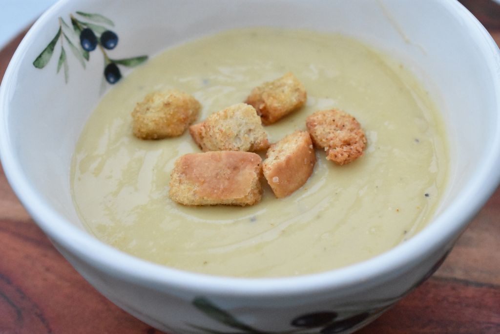 Blomkålssuppe med kartofler - sund opskrift