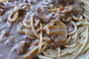 Millionbøf med svinekød - nem gryderet