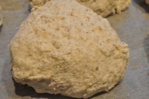 Scones med rugmel og havregryn - opskrift