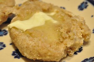 Grove scones m. rugmel & havregryn - uden gær