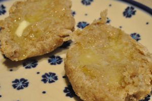 Grove scones m. rugmel & havregryn - uden gær