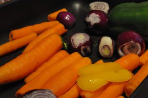 One pot kylling i ovn med pasta & grøntsager