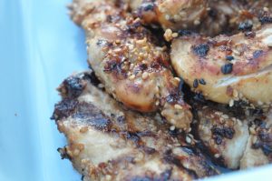 DSC_3993 • nogetiovnen.dk Kyllingeinderfilet med soya marinade & sesam