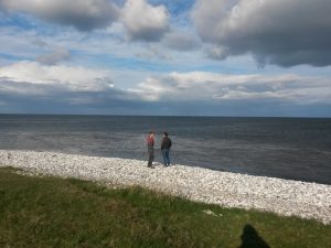 Ferie og en tid der står stille - tanker. Strand og hav