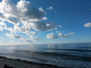 Forårssolen dansede - flere glade sommerhus skriblerier