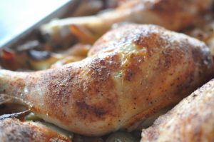 One pot pasta med kylling & grøntsager i ovn