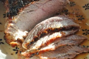 Kalveculotte på grill med timiankartofler