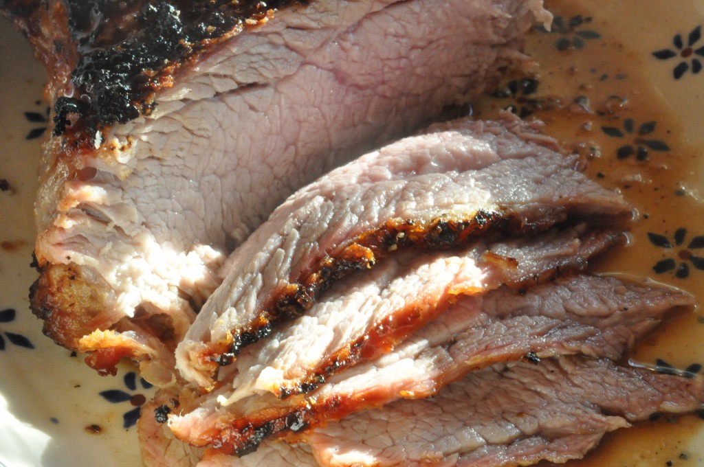 Kalveculotte på grill med timiankartofler