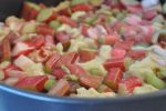 Rabarbertærte med marcipan - rabarbermazarin