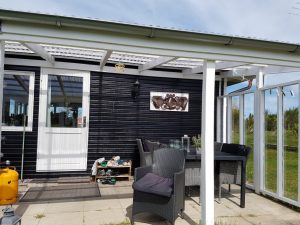 Hjemmearbejdsdag i sommerhuset i fortryllende omgivelser