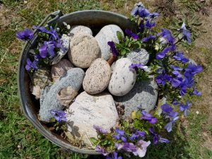 Hjemmearbejdsdag i sommerhuset i fortryllende omgivelser