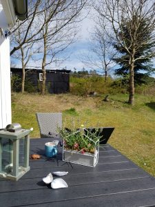 Hjemmearbejdsdag i sommerhuset i fortryllende omgivelser