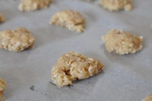 Havregrynskager uden æg - med nougat og sirup