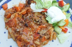 Lasagne med grøntsager - nem og uden bechamelsauce