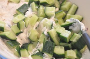 Pastasalat med skyr - sund og lækker opskrift