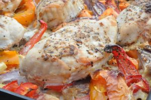 One pot pasta med kyllingebryst - alt i ét fad