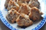 DSC_5208 • nogetiovnen.dk Kokosmakroner med chokolade, smør og vanilje - nemme og lækre