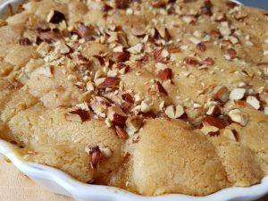 2017-08-06 14.58.01 • nogetiovnen.dk Pæretærte - opskrift på lækker frugttærte med rørt dej