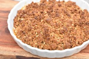 DSC_2903 • nogetiovnen.dk Grov pærecrumble med havregryn - sundere pærekage