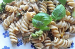 Pasta med kylling, broccoli og fløde - pastaret