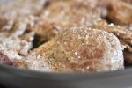 Steaks i flødesauce - langtidsstegt i Römertopf
