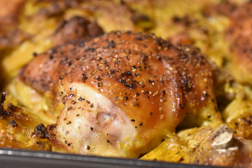 One Pot Pasta med kylling, karry og koosmælk