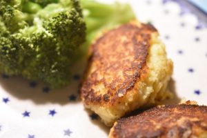 DSC_0283 • nogetiovnen.dk Kartoffelfrikadeller af stegt kartoffelmos