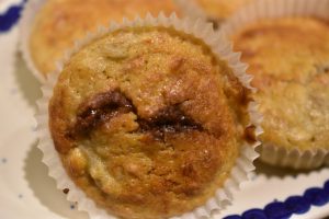 DSC_0323 • nogetiovnenstaging.com Bananmuffins med Yankie Bar - nemme, svampede og lækre
