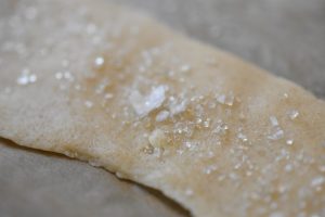 Karamelsnitter med flagesalt - søde, sprøde og lækre