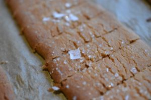 Karamelsnitter med flagesalt - søde, sprøde og lækre