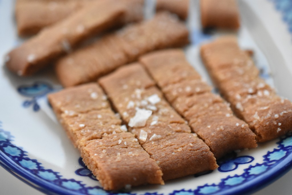 Karamelsnitter med flagesalt - søde, sprøde og lækre