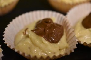 Bananmuffins med Nutella - nem opskrift