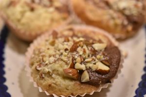 Bananmuffins med Nutella - nem opskrift