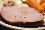 Glaseret hamburgerryg i ovn - nem opskrift