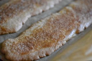 Ingefærsnitter med kanel - nem sprød opskrift