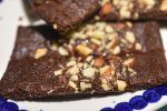 Chokoladesnitter med nougat og mandler - sprøde og lækre