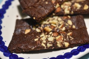 Chokoladesnitter med nougat - lækre kager 