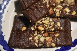 Chokoladesnitter med nougat - lækre kager 