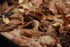 Pulled and - burgere med rester af andesteg