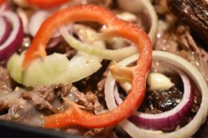 Pulled and - burgere med rester af andesteg